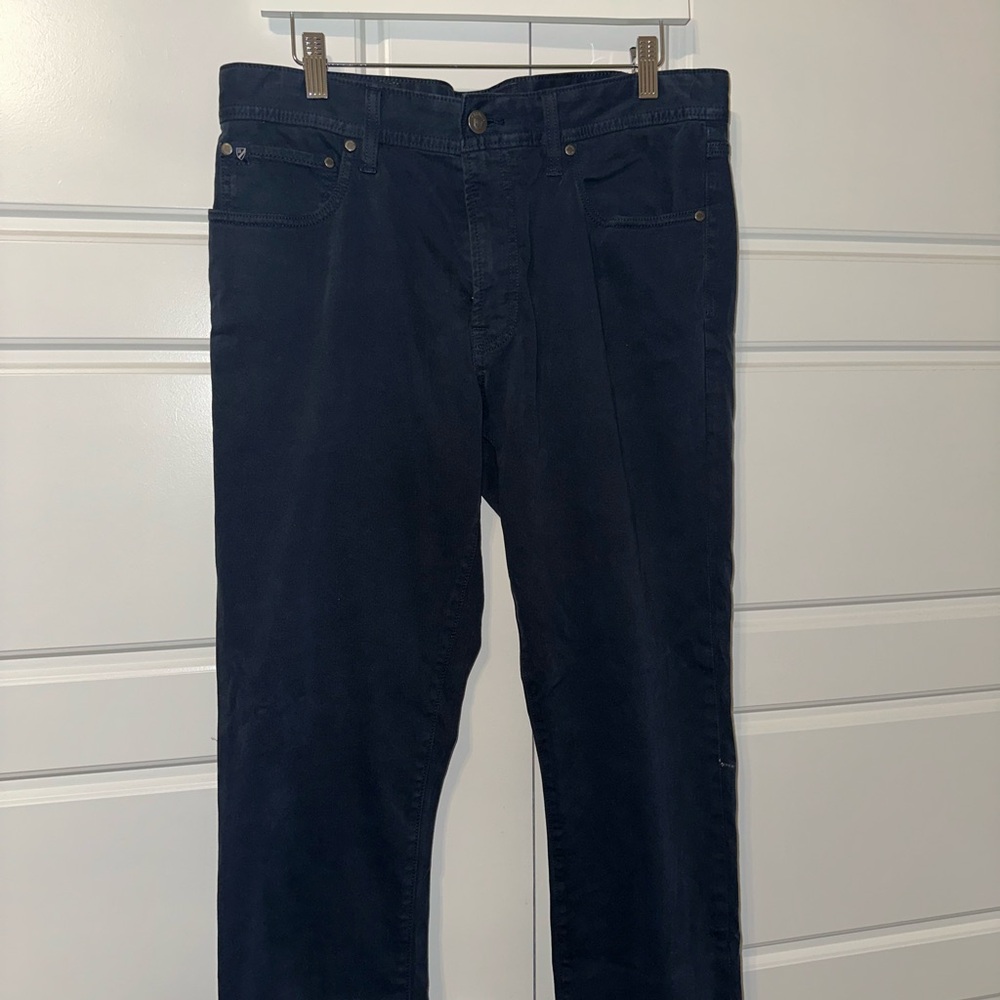 Daniel Cremieux Men's Dark Navy Cotton Blend Pants 34x30